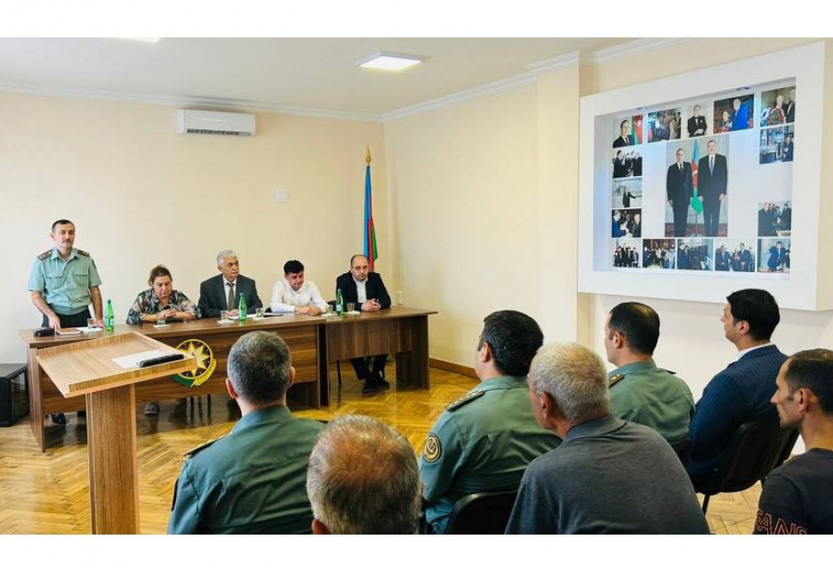 Məhkumlar narkotik vasitələrin törətdiyi sosial bəlalar haqqında məlumatlandırılıblar