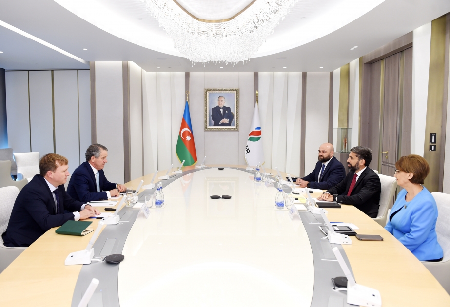SOCAR-ın prezidenti “DeGolyer and MacNaughton” şirkətinin sədri və baş icraçı direktoru ilə görüşüb