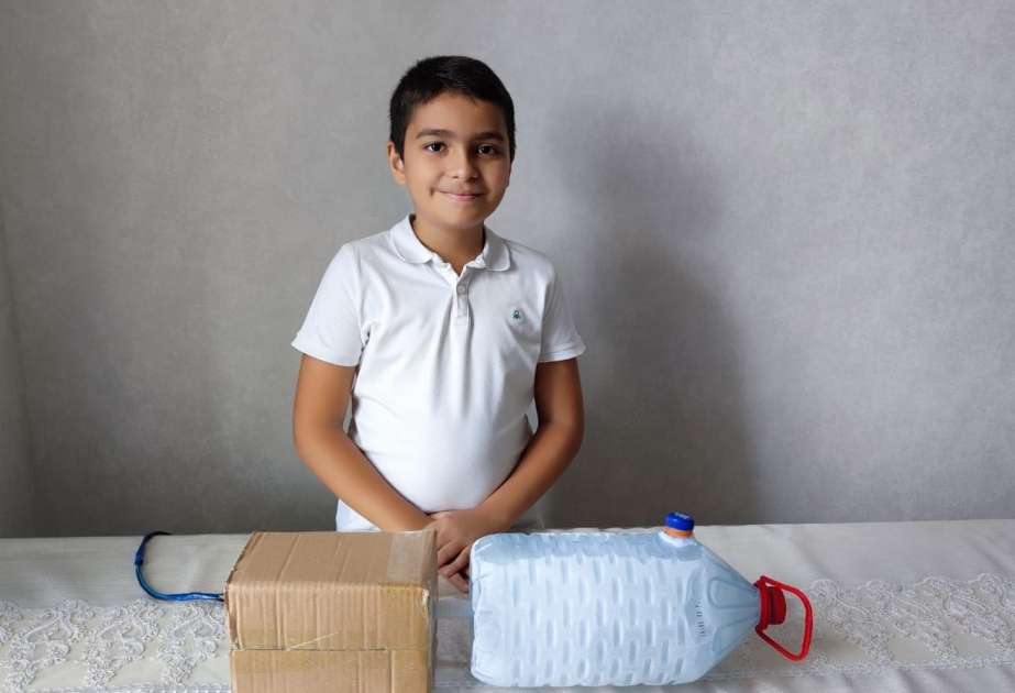 Bakı məktəblisi yeni qurğu hazırlayıb