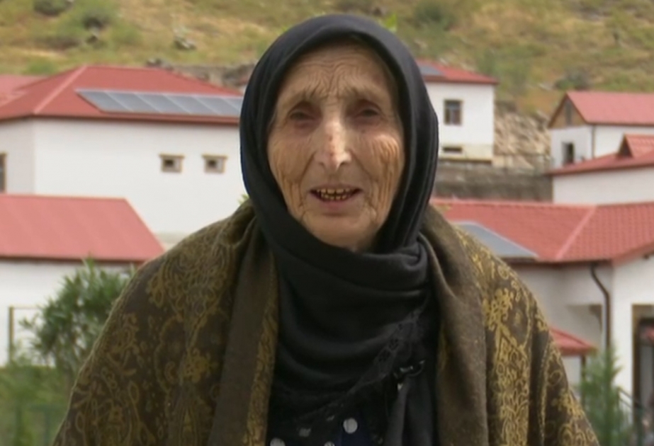 Zabux kəndinin 82 yaşlı sakini doğma yurda qayıdışın sevincini yaşayır  VİDEO