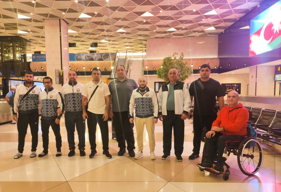 Dünya oyunlarında uğurlu çıxış edən paralimpiyaçılarımız Vətənə qayıdıblar