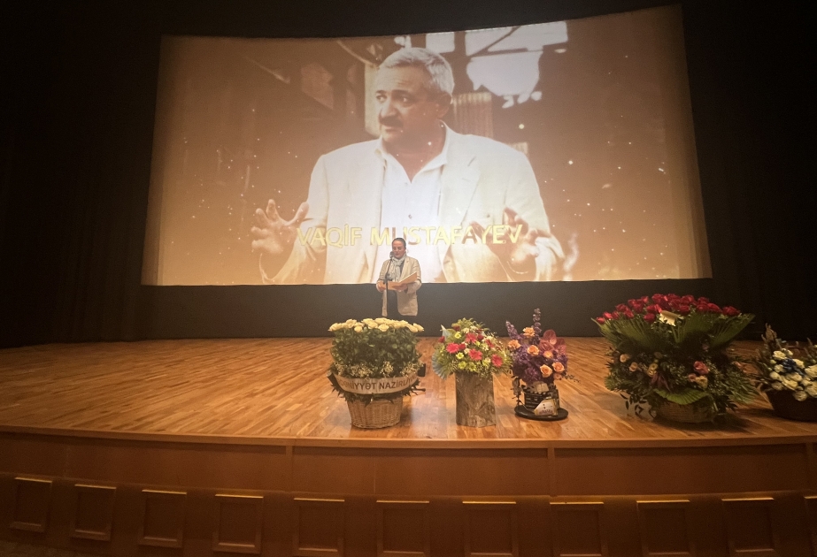 Görkəmli kinorejissor Vaqif Mustafayevin 70 illiyinə həsr olunmuş təntənəli yubiley mərasimi keçirilib