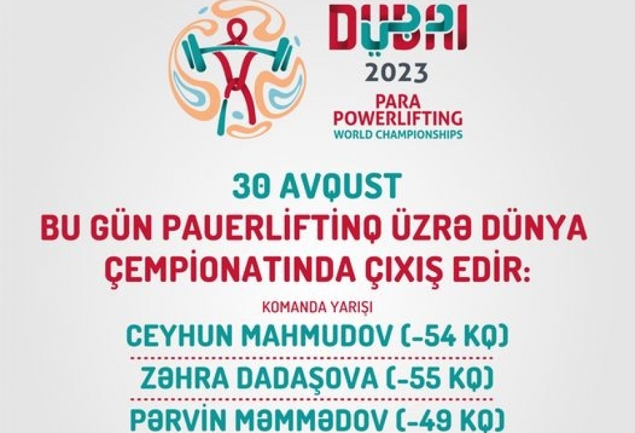 Azərbaycan yığması pauerliftinq üzrə dünya çempionatında iştirak edəcək