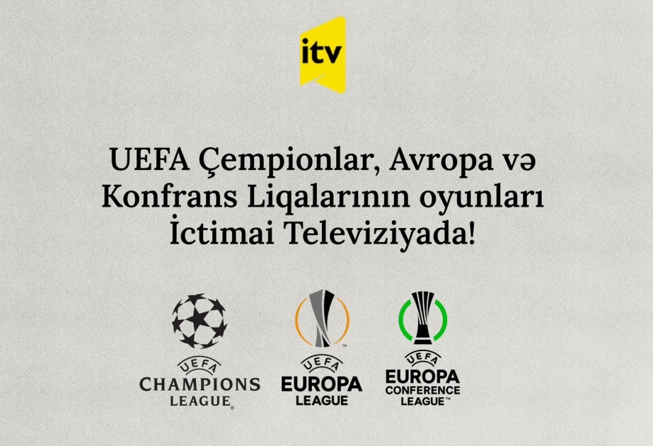 Futbol üzrə avrokubok oyunları İctimai Televiziyada da yayımlanacaq
