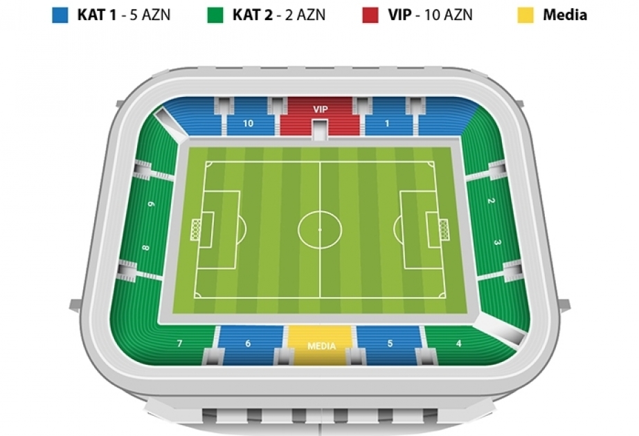 تذاكر المباراة الودية بين منتخبي أذربيجان والأردن لكرة القدم في باكو معروضة للبيع