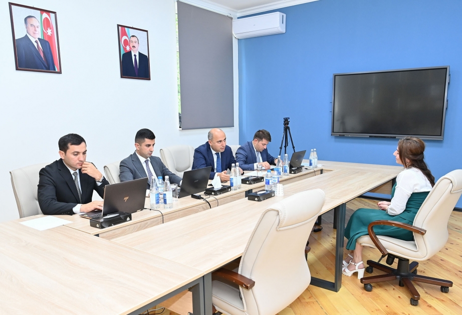 Elm və təhsil naziri Zaqatalada vətəndaşları qəbul edib