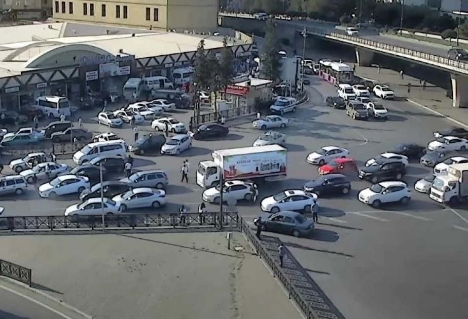 Bakıda hazırda sıxlıq müşahidə edilən yollar