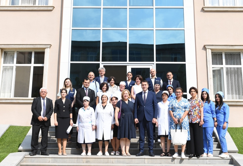 ÜST-nin nümayəndə heyəti Naxçıvan MR-in səhiyyə sistemində həyata keçirilən islahatlarla tanış olub