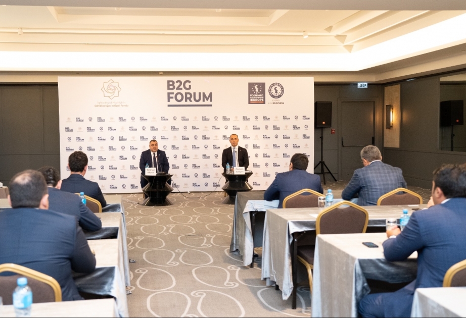Председатель Фонда развития предпринимательства принял участие в B2G Forum, организованном Caspian Energy Club