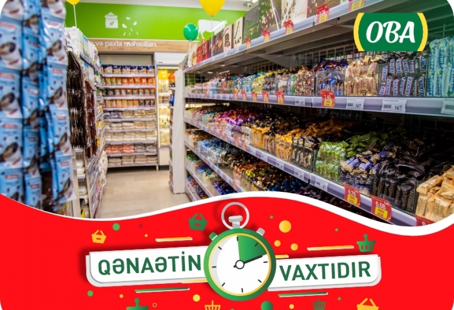 ®  “OBA”da qənaətin əsl vaxtıdır – 55 faizədək endirim!