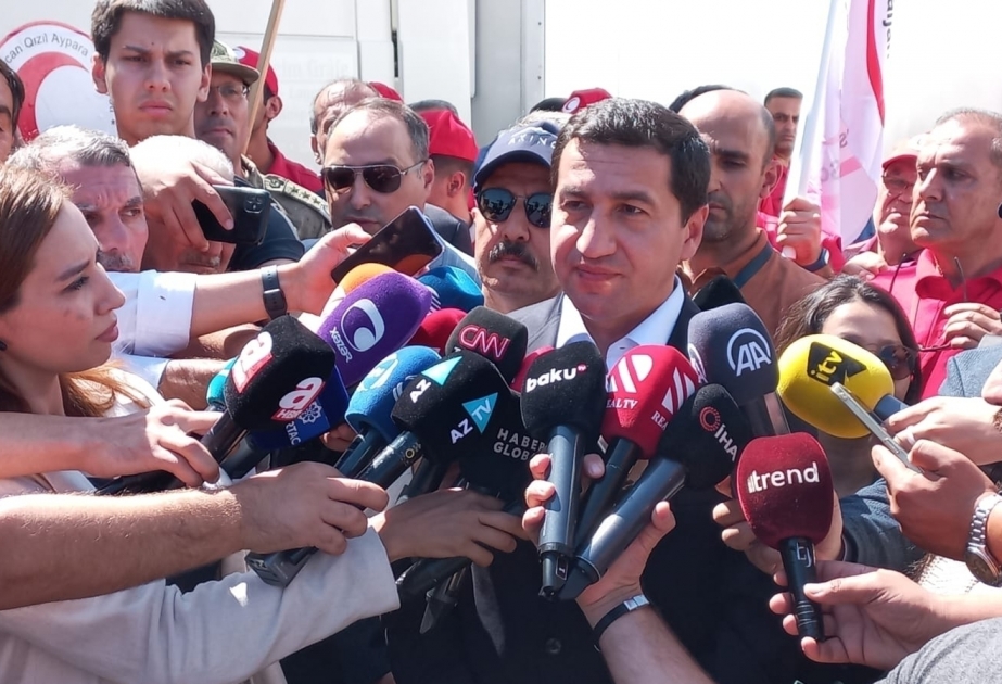 Puppet regime and Armenia responsible for non-acceptance of food cargo, Hikmat Hajiyev