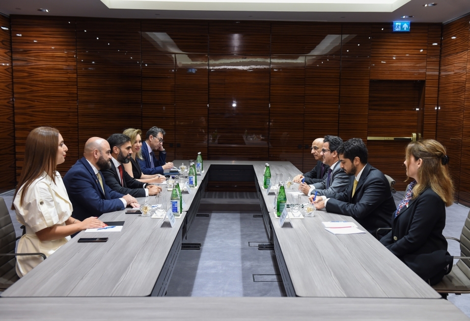SOCAR President meets with ADNOC Executive Director