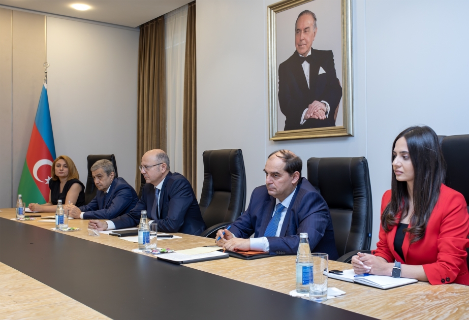 Ministro de Energía de Azerbaiyán se reúne con el director general de "TotalEnergies"