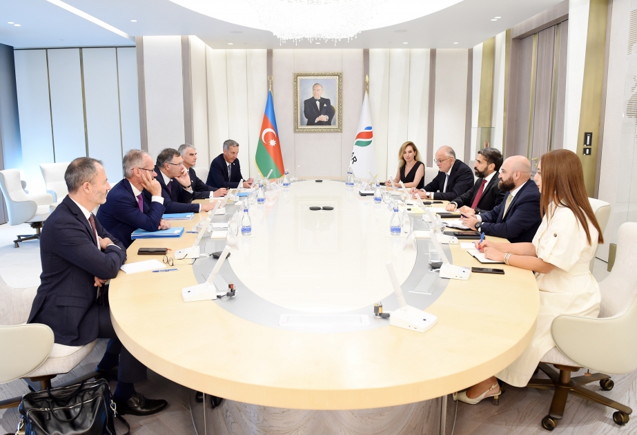 Le président de la SOCAR rencontre le PDG de TotalEnergies