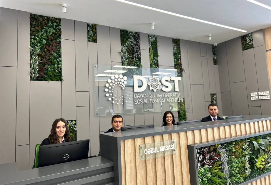Qarabağ Regional DOST Mərkəzi vətəndaşlara xidmət göstərməyə başlayıb