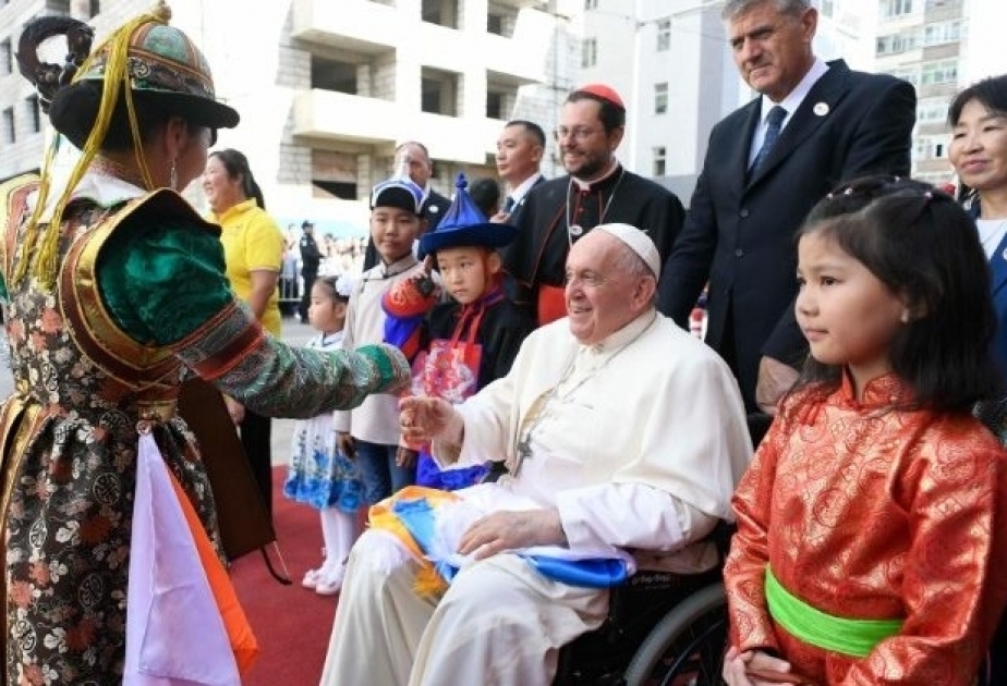 Pope arrives on first visit to Mongolia as Vatican relations with Russia and China remain strained