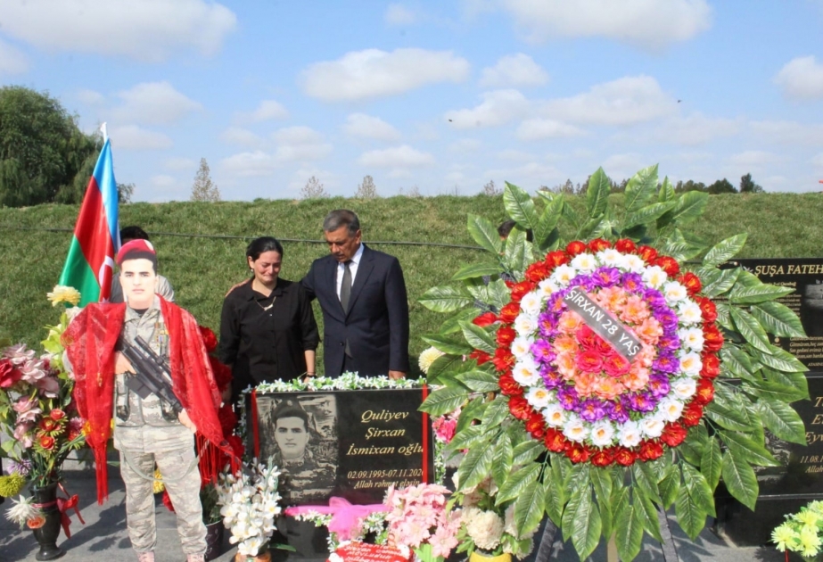 Şəhid Şirxan Quliyevin xatirəsi anılıb
