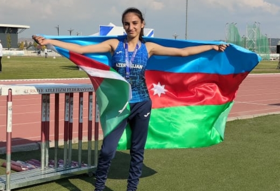 Azərbaycan atleti Türkiyədə gümüş medal qazanıb