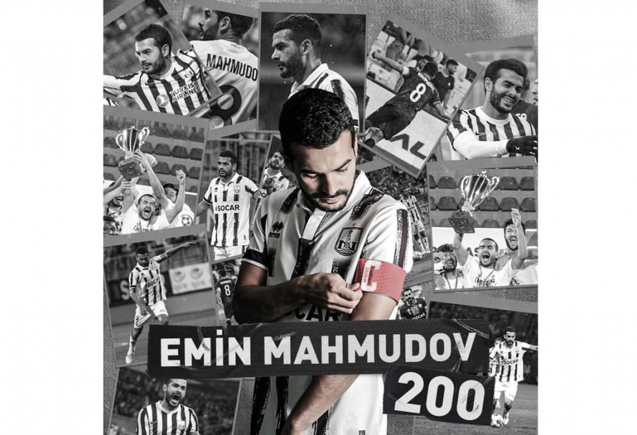 Emin Mahmudov "Neftçi"də 200-cü oyununu keçirib