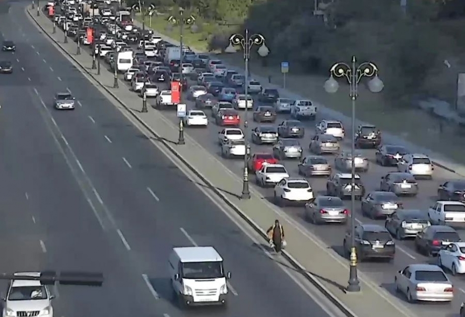 Bakıda hazırda sıxlıq müşahidə edilən yollar