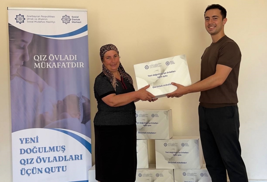 Qusarda “Yeni doğulmuş qız övladları üçün qutu” layihəsi icra edilib