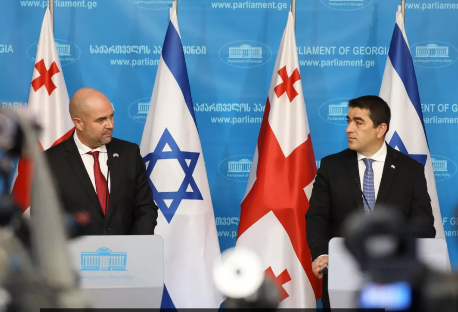 İsrail və Gürcüstan parlamentlərinin sədrləri regional təhlükəsizlik məsələlərini müzakirə ediblər