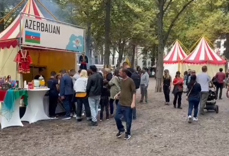 Azerbaiyán está representado en el "Festival de Embajadas" en La Haya