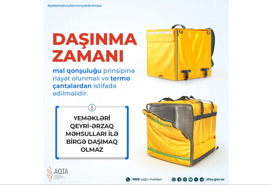 Çatdırılma zamanı qida məhsullarına müdaxilənin qarşısını necə almaq olar?