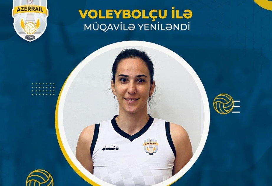 “Azərreyl” klubu 4 voleybolçu ilə müqaviləni yeniləyib