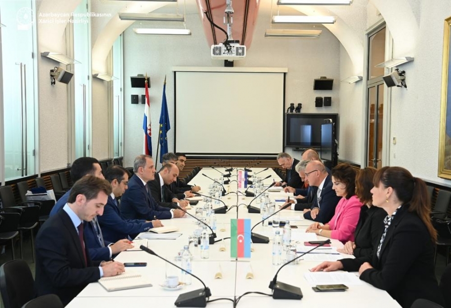Ceyhun Bayramov Xorvatiyanın xarici və Avropa işləri nazirini regiondakı reallıqlar barədə məlumatlandırıb