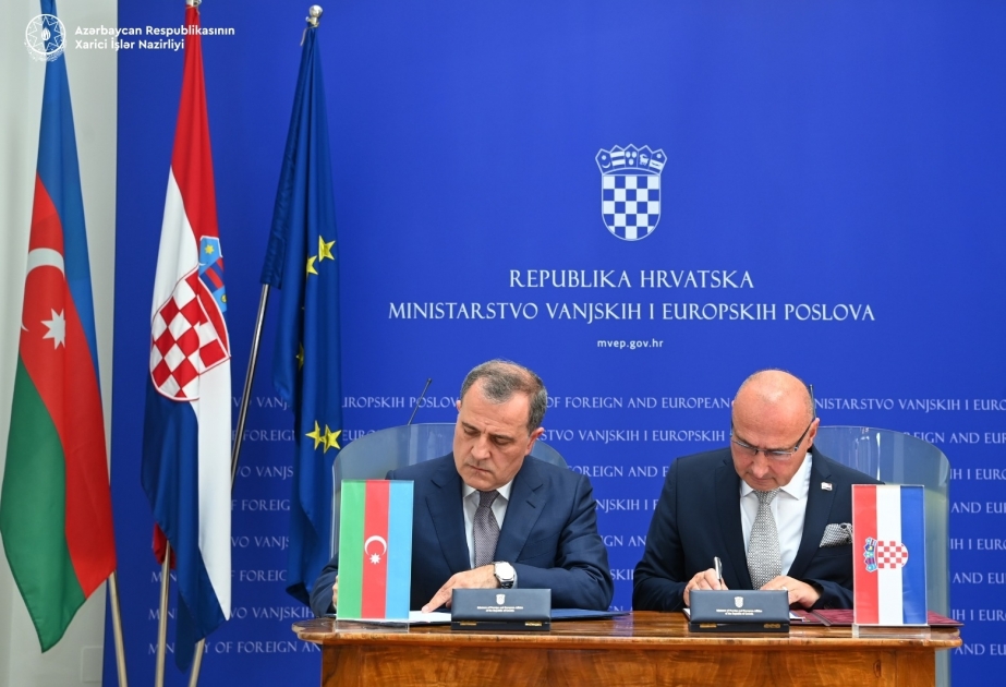 ADA University, Diplomatic Academy of Croatia sign MOU