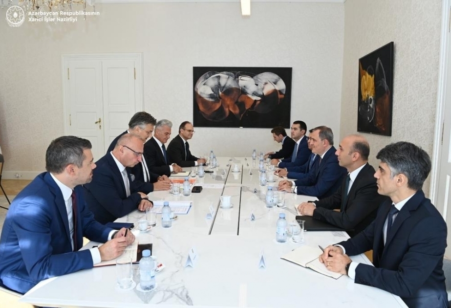 Azerbaiyán y Croacia abordan el fortalecimiento de la asociación