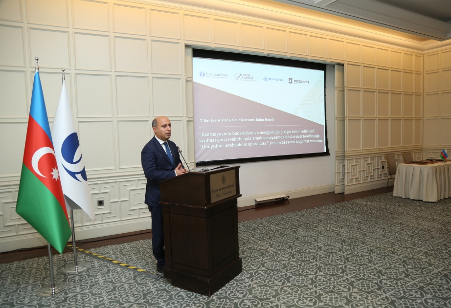 Avropa Yenidənqurma və İnkişaf Bankının dəstəyi ilə yeni peşə ixtisası yaradılıb