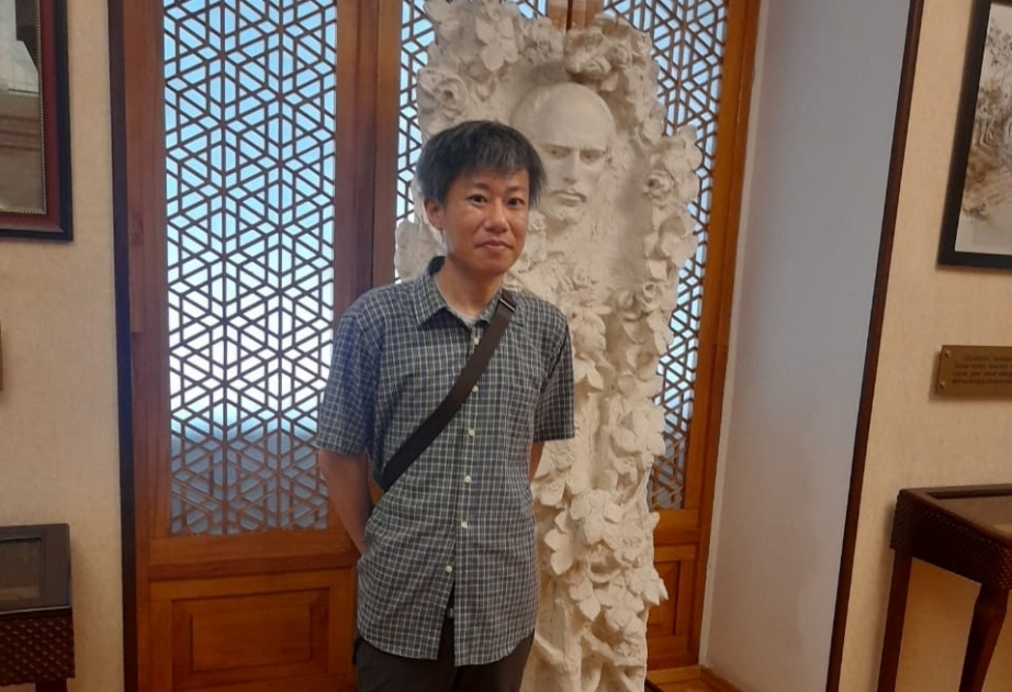 Japanese scientist visits Huseyn Javid`s House-Museum