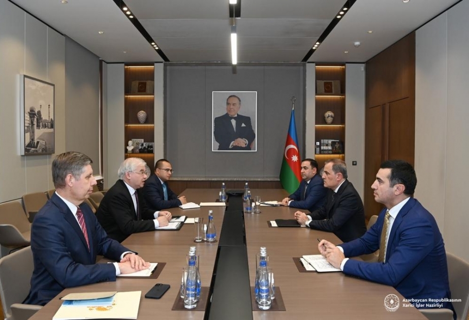 Ceyhun Bayramov Rusiya XİN rəhbərinin xüsusi nümayəndəsi ilə regiondakı vəziyyəti müzakirə edib