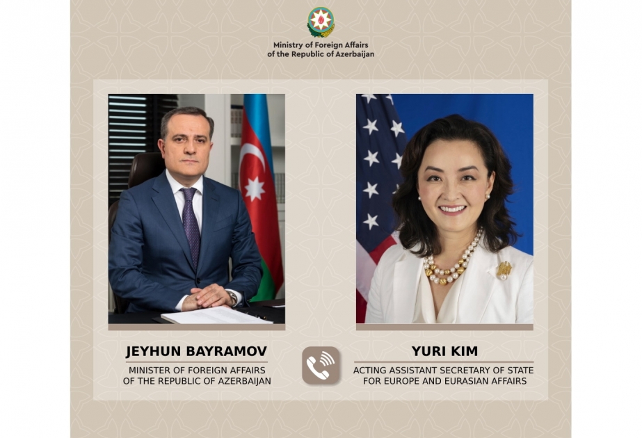 Azərbaycanın XİN rəhbərinin ABŞ dövlət katibinin köməkçisi ilə telefon danışığı olub