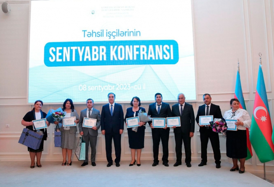 Gəncə–Daşkəsən Regional Təhsil İdarəsi üzrə təhsil işçilərinin sentyabr konfransı keçirilib
