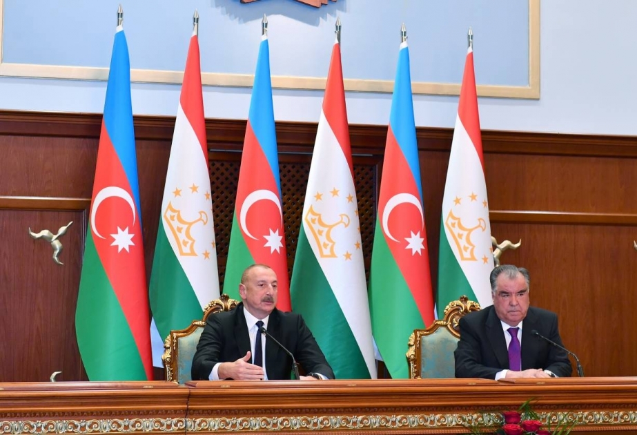 Azərbaycan Prezidenti: Tacikistanın beynəlxalq aləmdə nüfuz qazanması dost ölkə olaraq bizi sevindirir