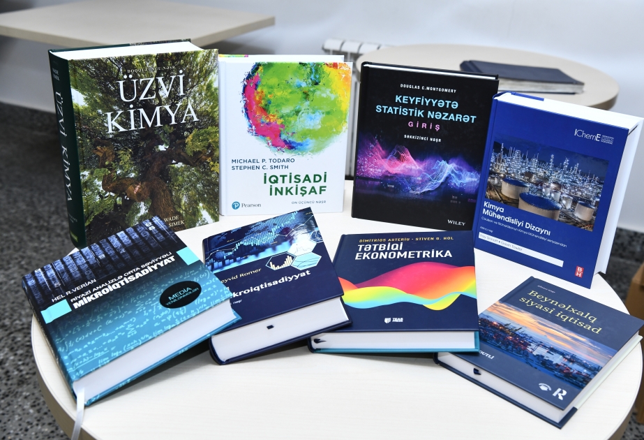 “SOCAR Midstream Operations” MMC Azİİ e- Kitab Evinin fonduna kitablar hədiyyə edib
