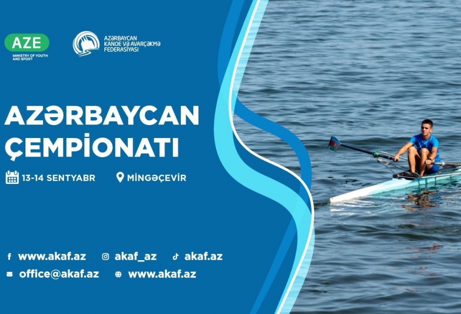 Mingəçevirdə avarçəkmə üzrə Azərbaycan çempionatı keçiriləcək