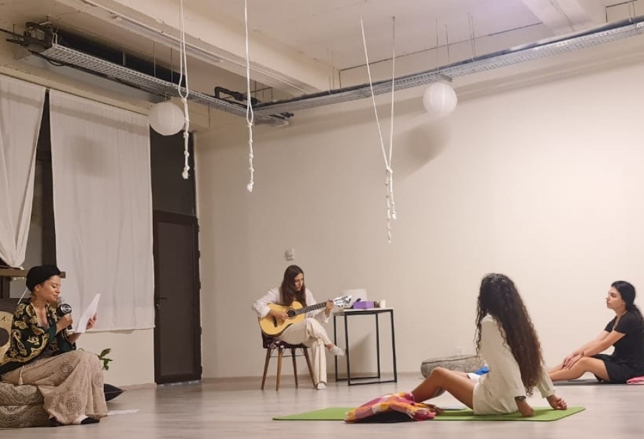“Yoga Shahi” studiyasında “Məhəbbət göz yaşları” adlı meditativ-ədəbi konsert təşkil edilib