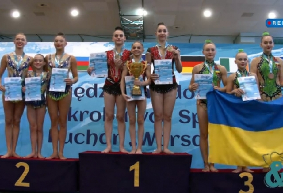 Azərbaycan akrobatları beynəlxalq turnirdə qızıl medal qazanıblar