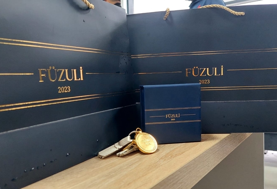 24 more families relocated to Fuzuli city get house keys