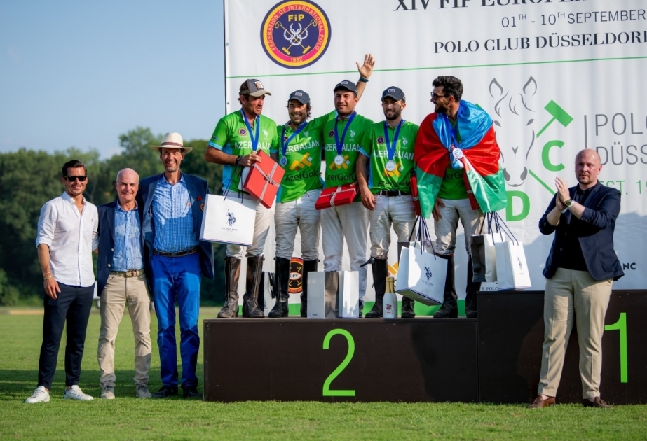 XIV. FIP Polo-EM in Düsseldorf: Aserbaidschanische Polospieler gewinnen Silbermedaille