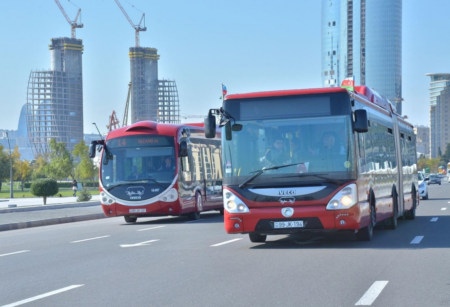 Paytaxtda avtobusların hərəkət intervalında gecikmələr müşahidə edilir –  SİYAHI