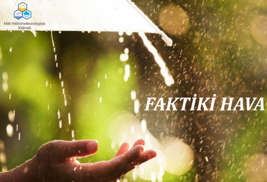 Ölkə ərazisində qeyri-sabit hava şəraiti sentyabrın 14-dək davam edəcək