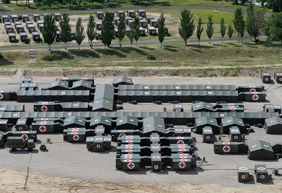 “Rheinmetall” konserni Ukraynaya mobil səhra hospitalı göndərib