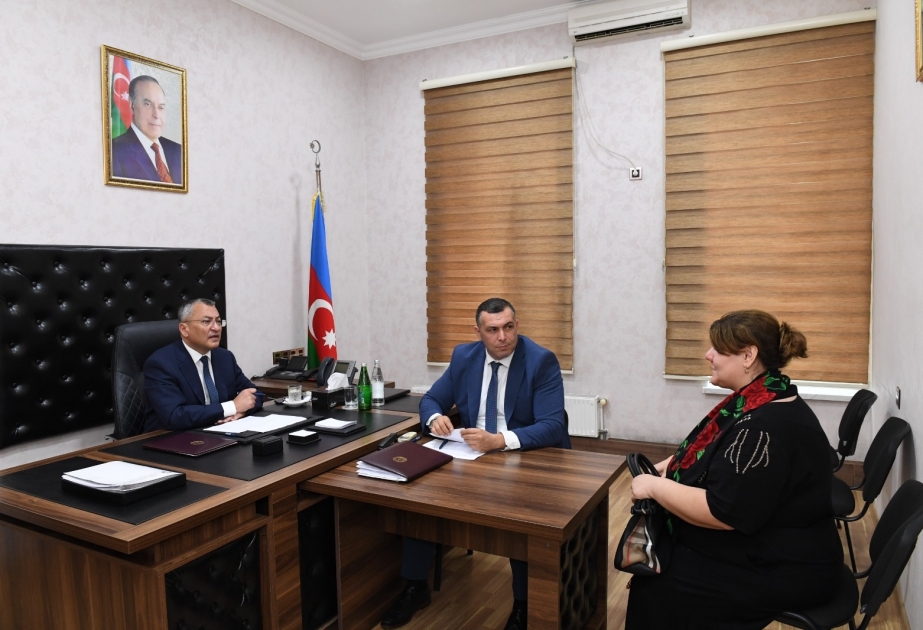 Dövlət Komitəsində keçmiş məcburi köçkünlərin müraciətləri dinlənilib
