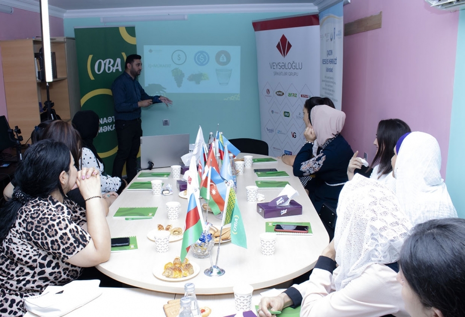 ®  Üç regionda onlarla qadına satış ixtisası üzrə təlim keçirildi – “Qadının gücü”