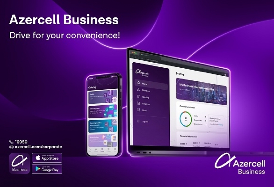 ®  “Azercell Business” app is now available on AppStore and Google Play!